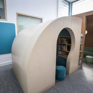 The Reading Area in the Library