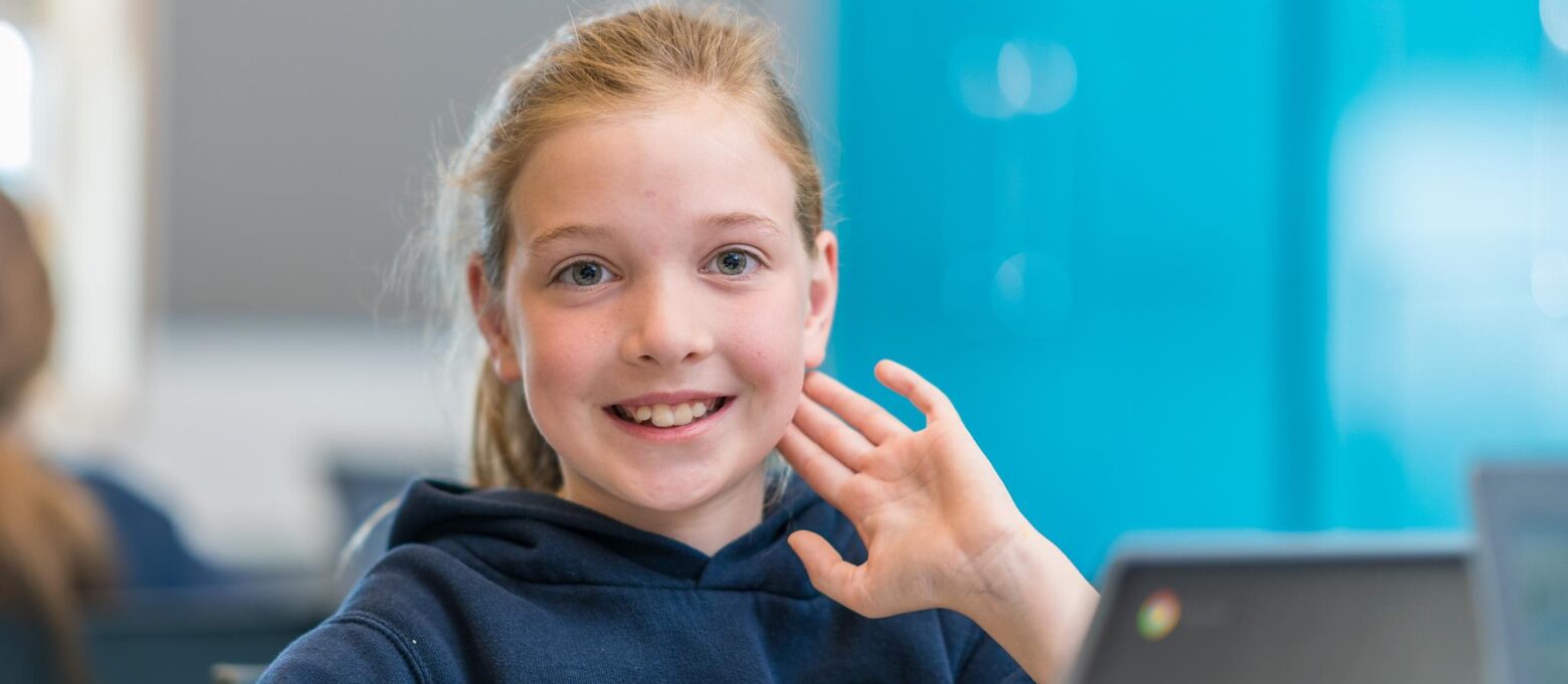 girl smiling for a photo